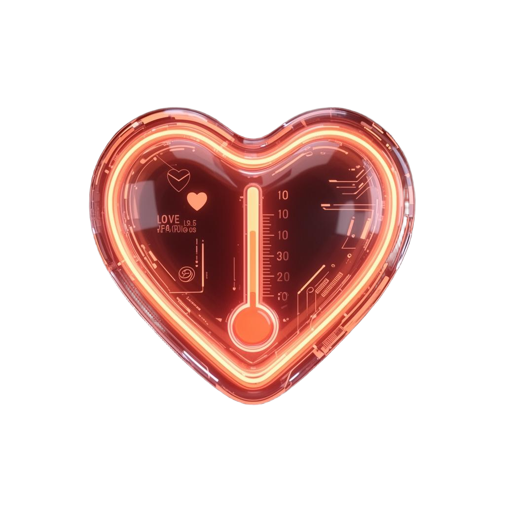 Termómetro del amor - mide la temperatura de tu relación